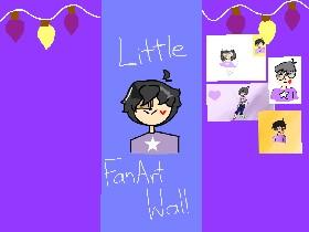 Little Fan Art Wall