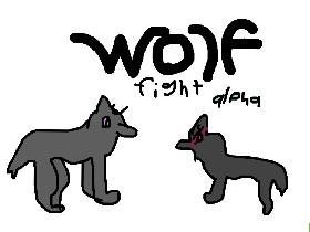 wolf fight