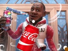 Mentos in Coke! 1