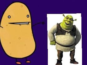 Chat with a potato as shrek