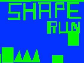 shape run 1.0 1