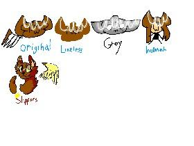 SnowyChocoRoll in diffrent styles!