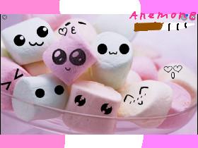 cute marshmallows