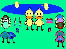 dress up...TWIN DUCKS!🐤 1