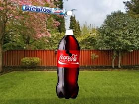 mentos in coke 1