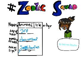 #Zodiac Squad Sign-ups 1