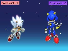 Sonic vs metal sonic ⚡️vs🔧