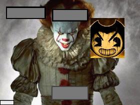 pennywise and bendy click