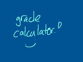 Grade Calculator