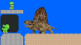 Meet dimetrodon the pre dinosaur creature!