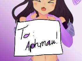 Talk To Aphmau!  My message