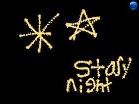 Stary night draw