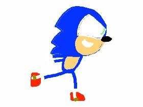 Sonic running