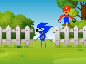 sanic vs mario 1