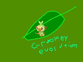 Grookey Evolution