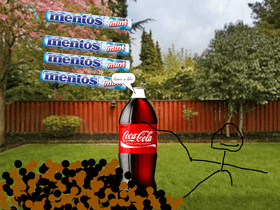 mentos in coke