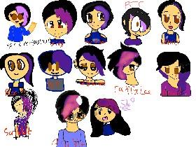 Me in different styles  1 1