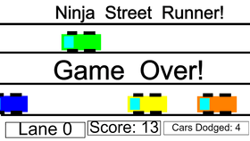 Ninja Street Runner!