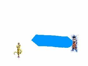 Golden-Frieza Vs Goku-UI