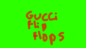 gucci flip flops