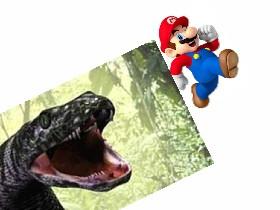 mario vs snake who will win