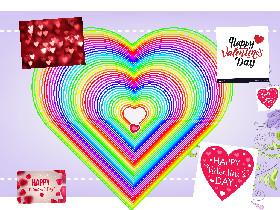 Rainbow Hearts 1