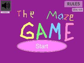 The Maze Game! (harder) 