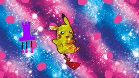 Glitter Pikachu