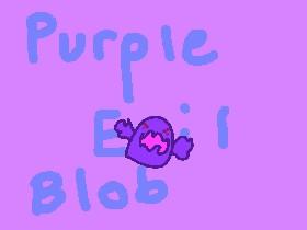 Purple evil blob