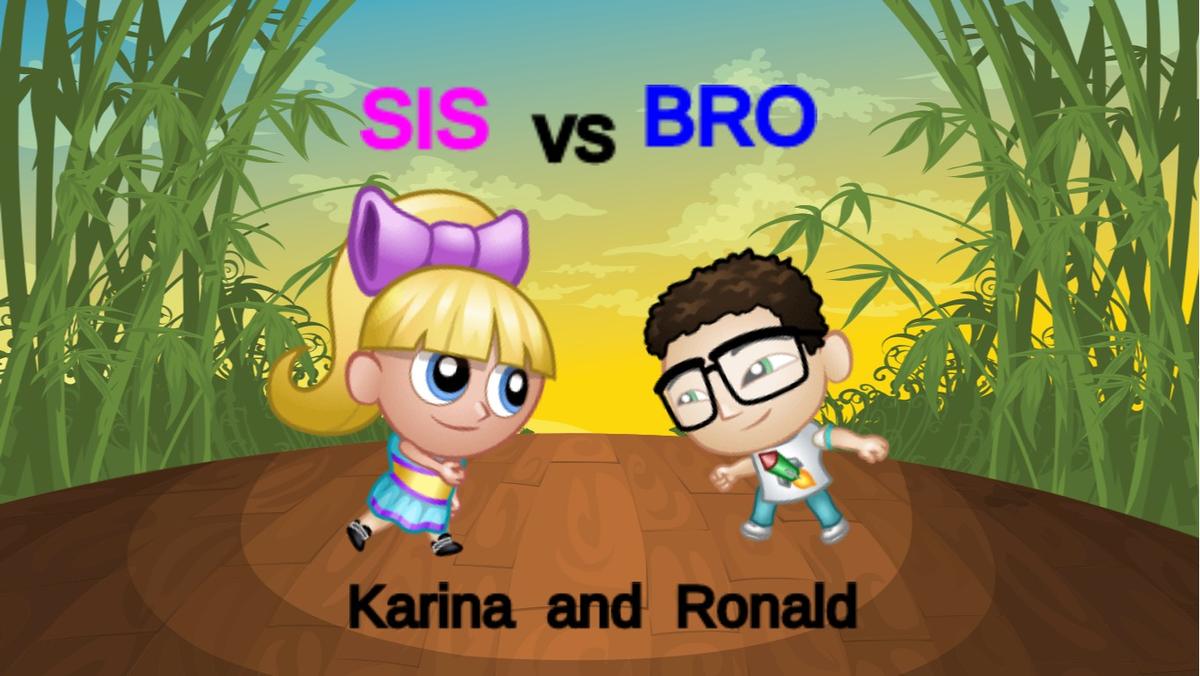 Sis vs bro