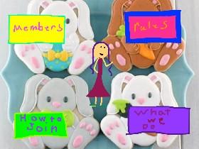 Bunny cookie club! by:The Uni Girls