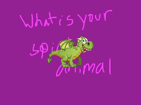 What is your spirit animal?