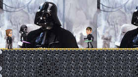 Darth Vader vs Luke Skywalker