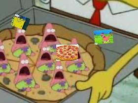 my pizza(spongebob)