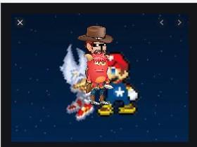 mario killing sonic