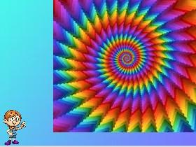 Magical Rainbow spiral