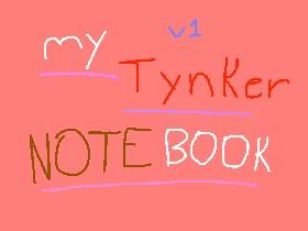 My Tynker Notebook