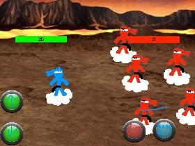 Speedy Sky Ninja Battle