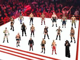 RAW 18 Men Battle Royal