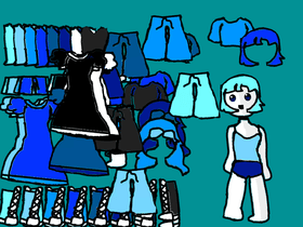 Girl Blue dressup By:Isabella