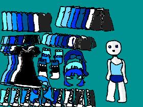 Girl Blue dressup By:Isabella 1