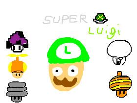 Super luigi power ups: 2