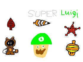 Super Luigi power ups: 3