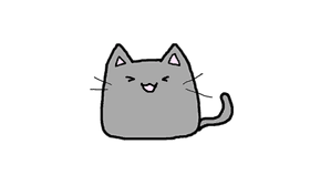 Pusheen is happy