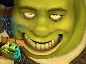 whats in shreks eye