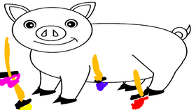 paint the piggy