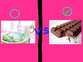 cookies VS choclate