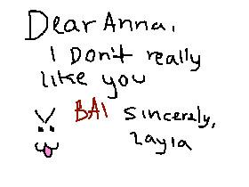 Anna’s Letter