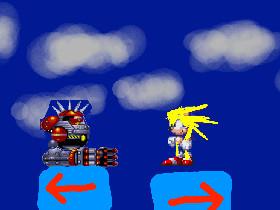  SuperSonic vs Dr eggman 