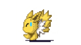 jolteon running and getting tired